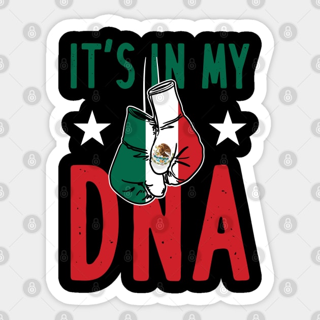 Mexican Boxing Sticker by maxdax